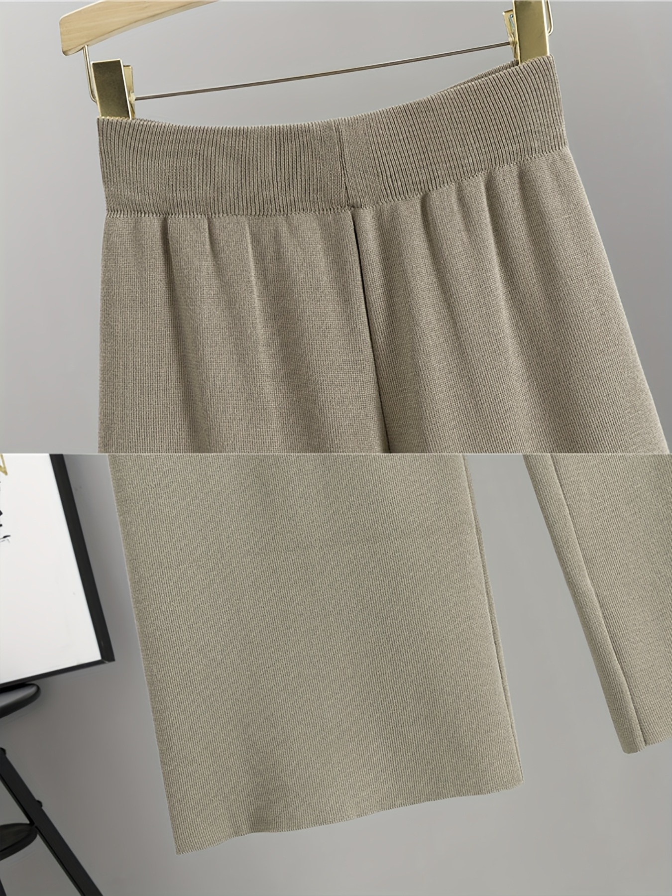 autumn and winter womens outfits multiple sets of womens sweaters for fall and winter solid color three piece sweater sets cardigan sweater outfits casual elegant womens ensembles popular   koreans top and   sets Product details 9