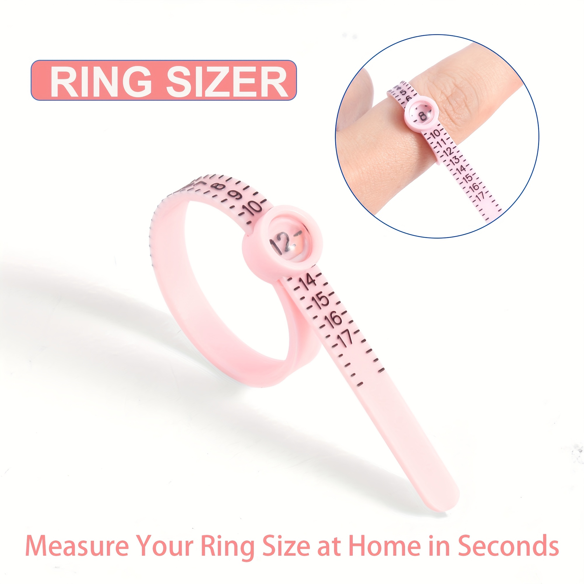 3pcs Professional US Standard Ring Sizer Set