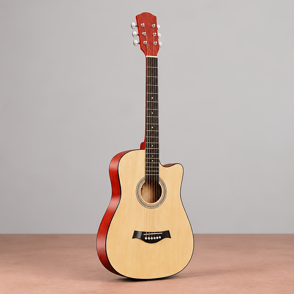 38 Inch Basswood Acoustic Guitar, Full Play Kit with Carry Bag,... product image 9