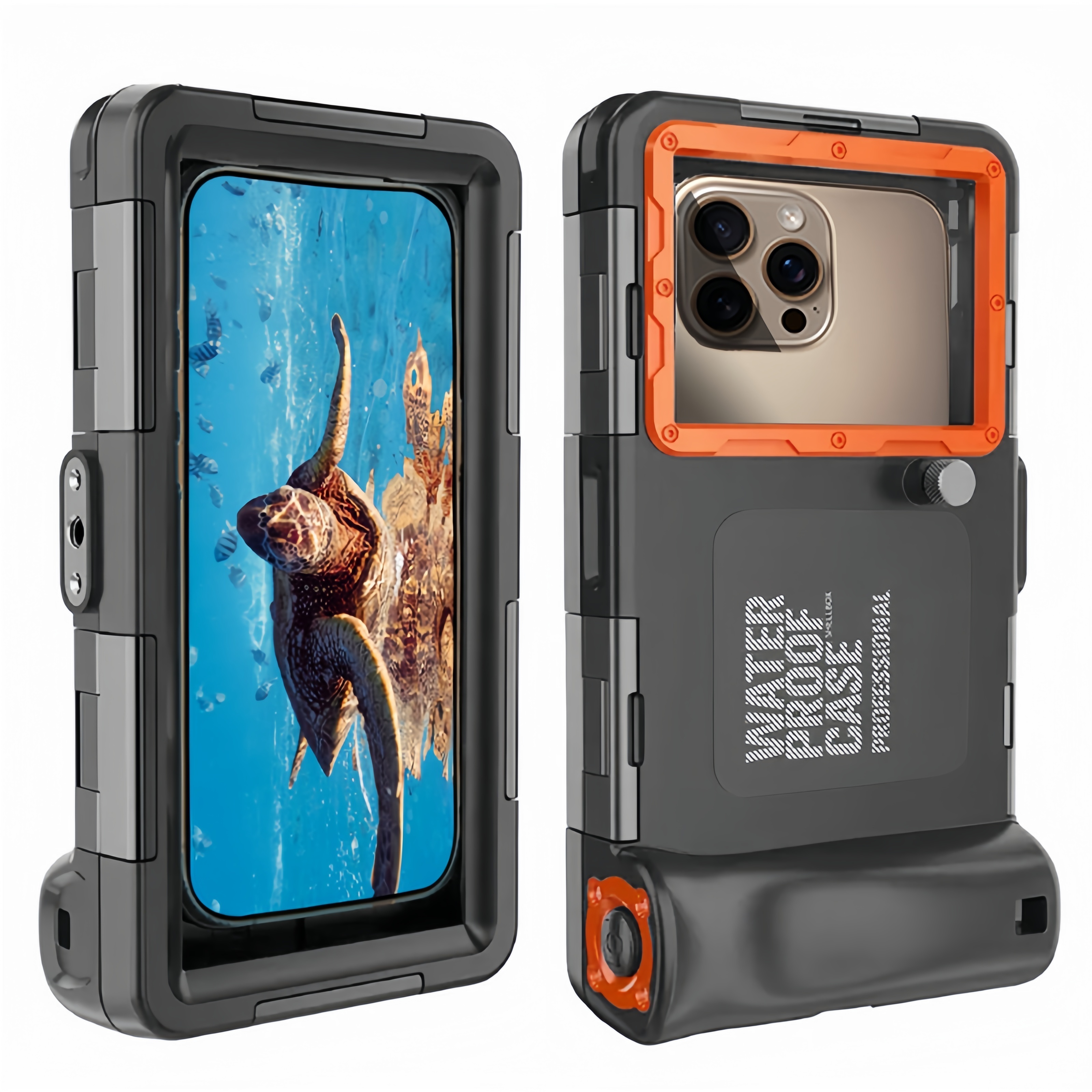  multi function outdoor sports swimming snorkeling kayaking underwater photography with lanyard   50 feet deep diving phone case protective cover suitable for iphone 16 15 14 13 12 pro max xr   suitable for samsung galaxy