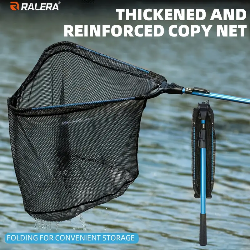 cutting fishing net KastKing Brutus Foldable Extendable ralera fishing landing net kit
