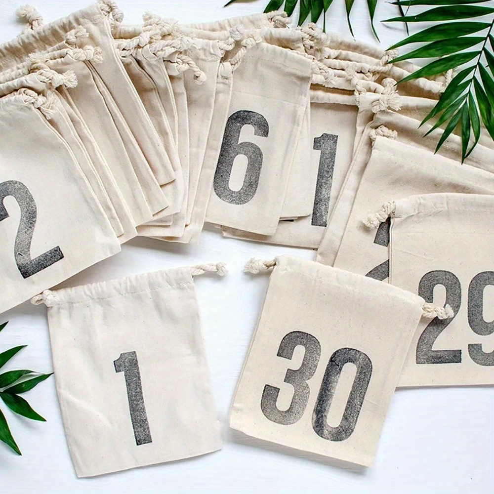 TEMU Ramadan Advent Calendar - Wall Hanging Countdown Chart With Daily Door/bell System (numbered 1-30) - /eid Activities, & 30-day Ramadan - Family