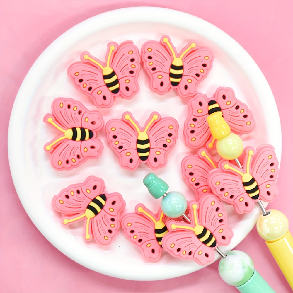 

10pcs - Pvc/plastic, Diy Keychain & Jewelry Making Accessories