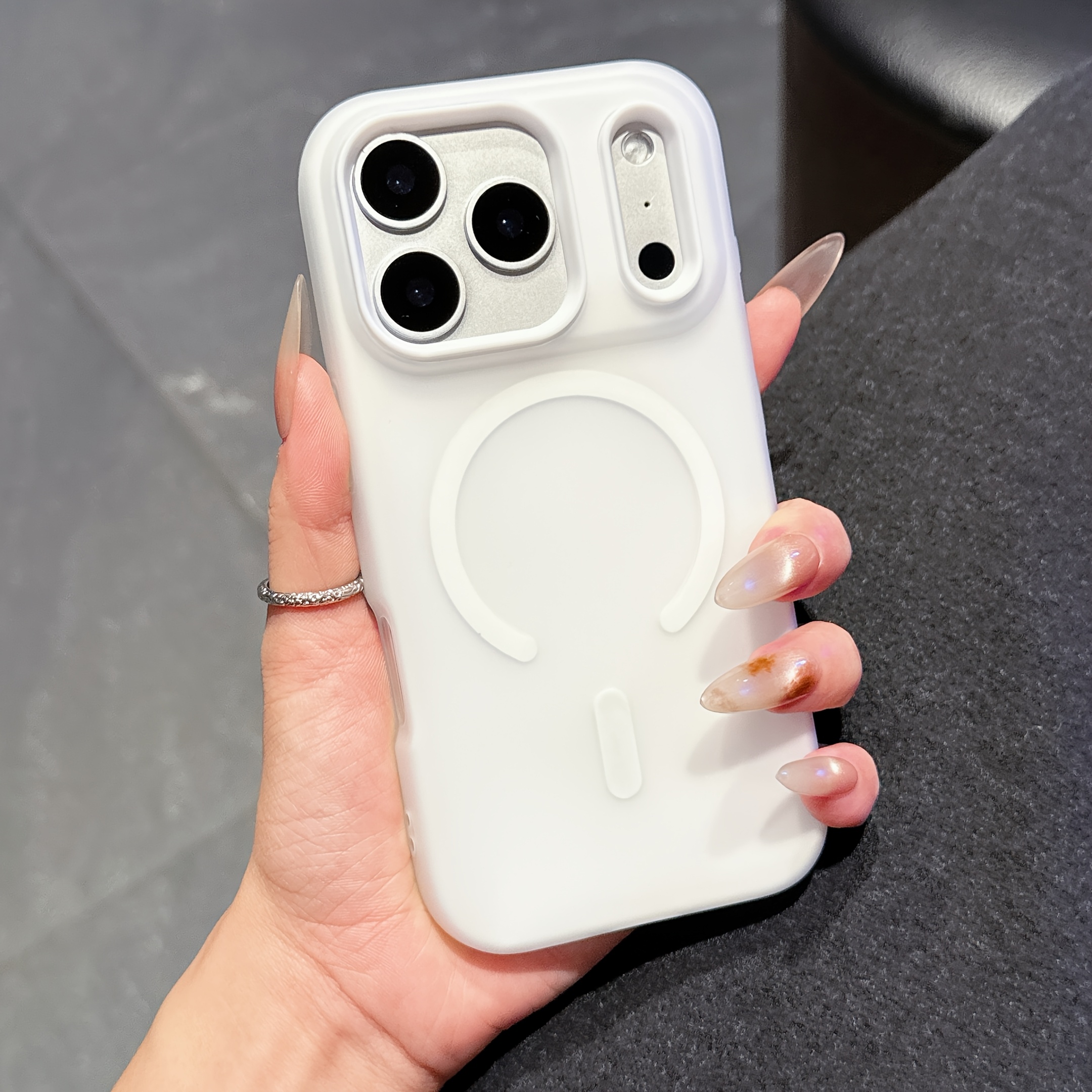 TEMU Phone Case - Fashion Candy Series Magnetic Phone Case For Iphone 17 Pro Max/17 Pro/17/16/15/14/13/12/11/pro Max/pro/plus - Ideal Gift For