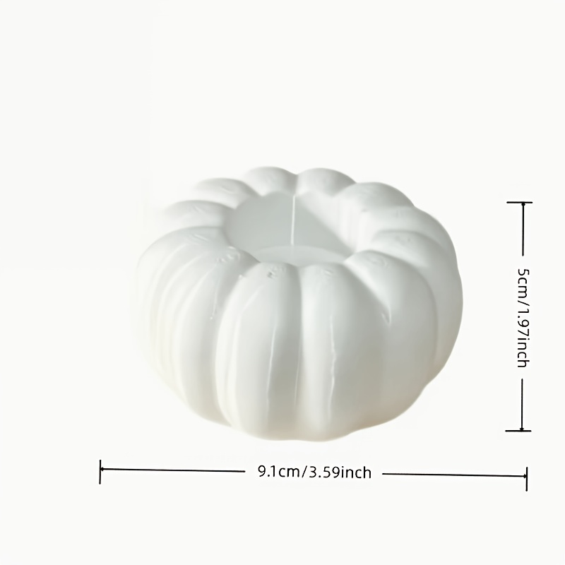TEMU 1pc Autumn Candle Holder Decoration, Suitable For Halloween/christmas Tabletop Decor, Holiday Family Gathering Decor, Candle Not Included