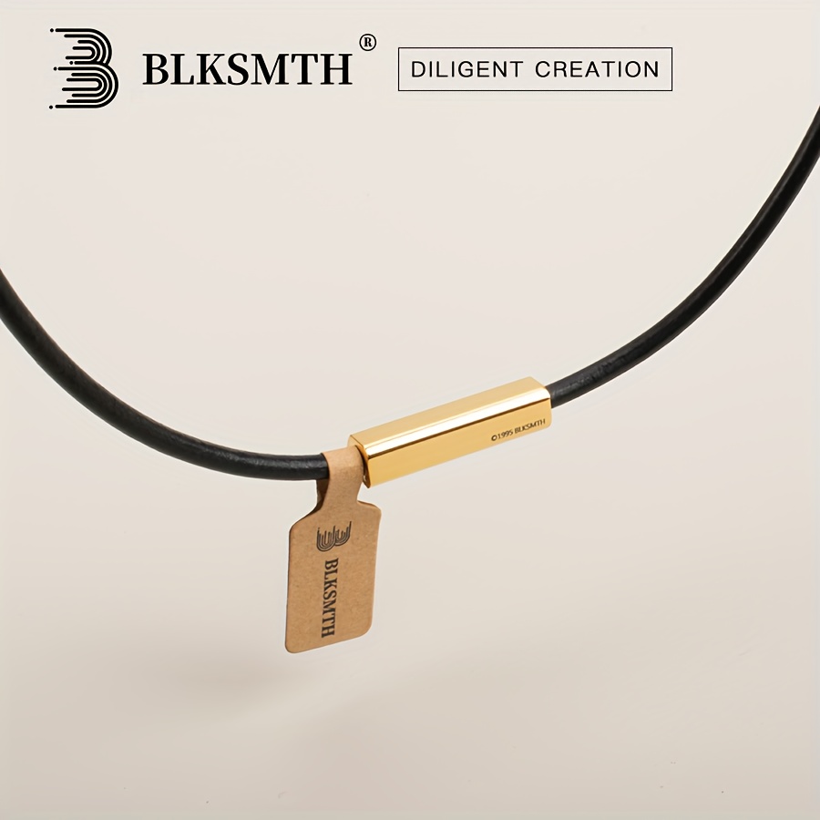 BLKSMTH Women's Leather Collarbone Necklace Gift
