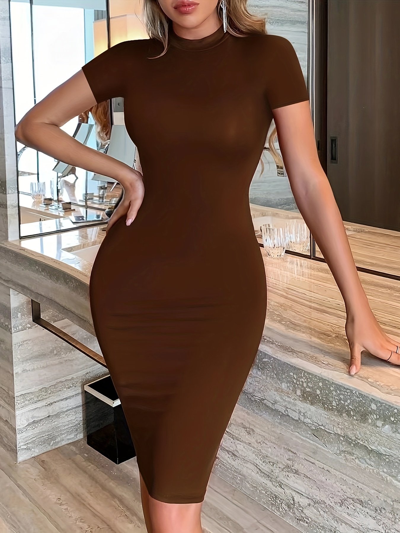 princess polly baby blue dress Black Body-Con Plus Size Dresses main image 1