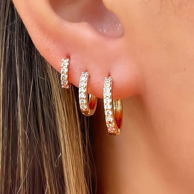 

3pcs Set For Women - & Zirconia, For Or Parties