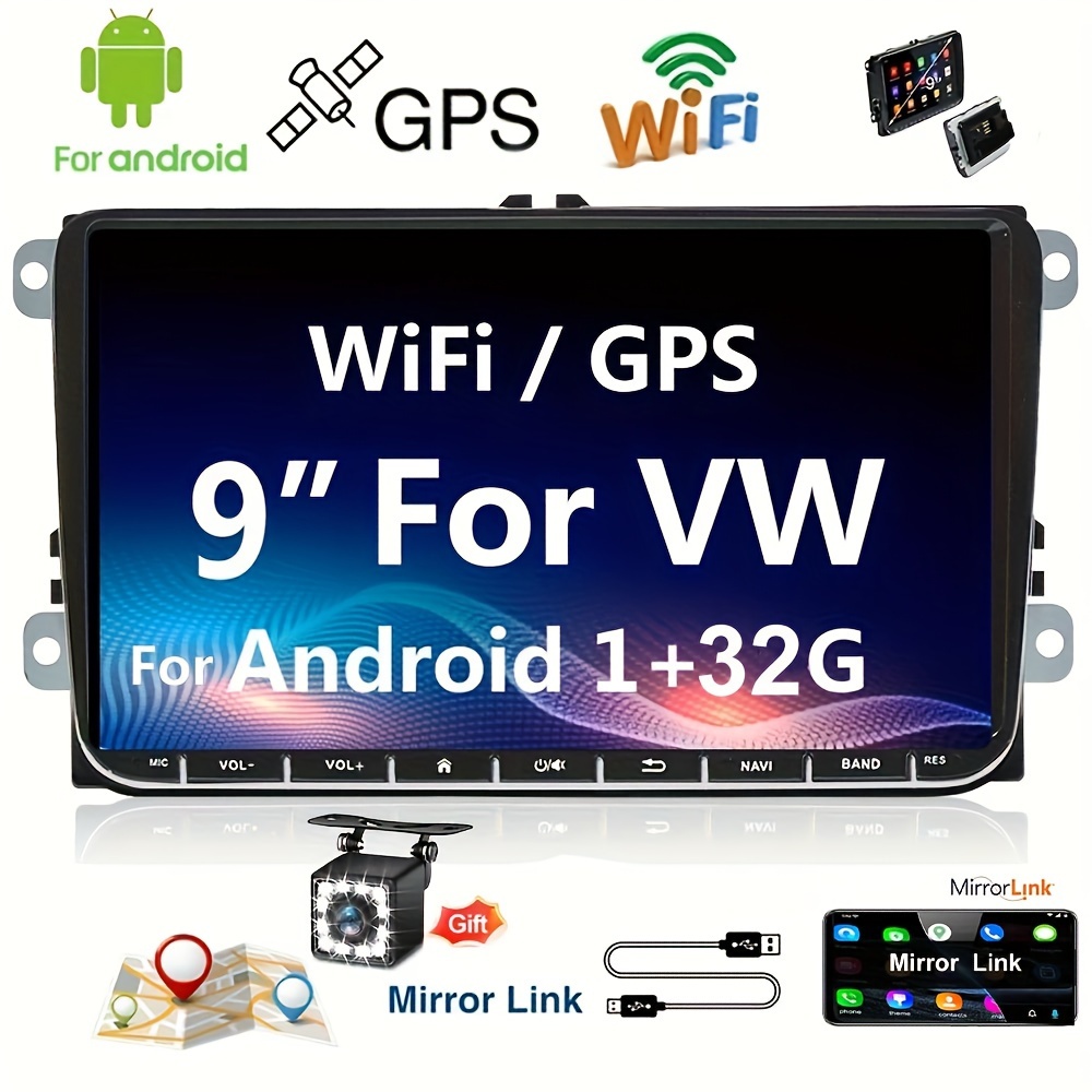 Android 13 Autoradio Fur For Golf 5 6 For Tiguan For Caddy For Skoda  Passat, Touchscreen-bildschirm Mit Gps Wifi/usb/mirror Link - Temu United  Kingdom