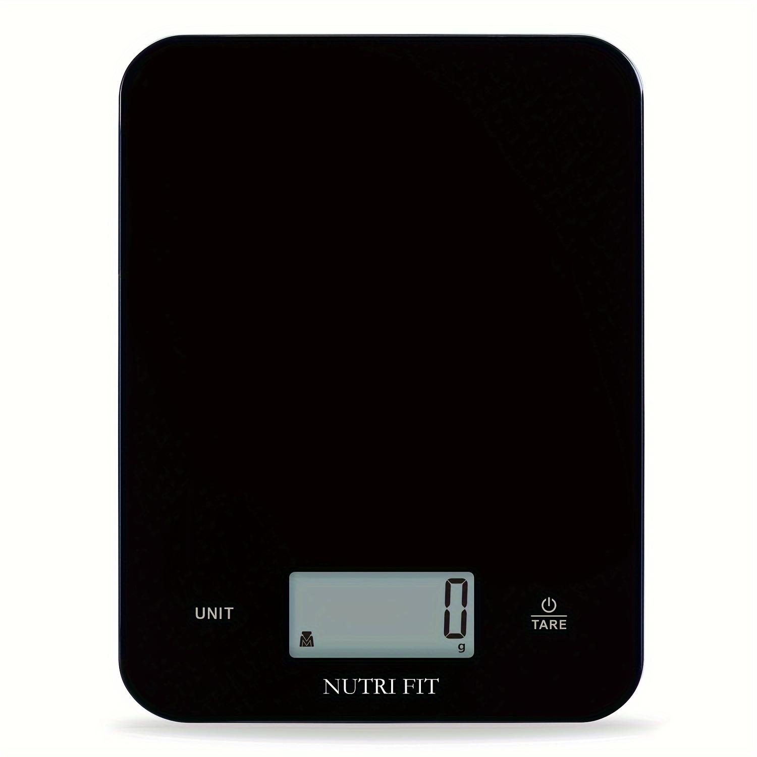 Image of 1pc Nutri Scale, 22lb/10kg Digital Kitchen Scale For Food Ounces Grams For Weight Loss, Dieting, Baking, Cooking, And Meal Prep, 1g/0.1oz Graduation, Tempered Glass, 6 Weight Units, No Battery