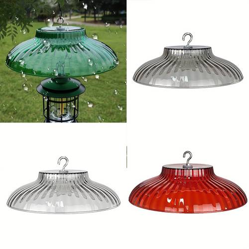 item picture vertical stripe in cover bird feeder t nsparent baffle in cover hanging bird feeder protective cover courtyard light in cover inproof cap outdoor birdhouse in and snow protection supplies
