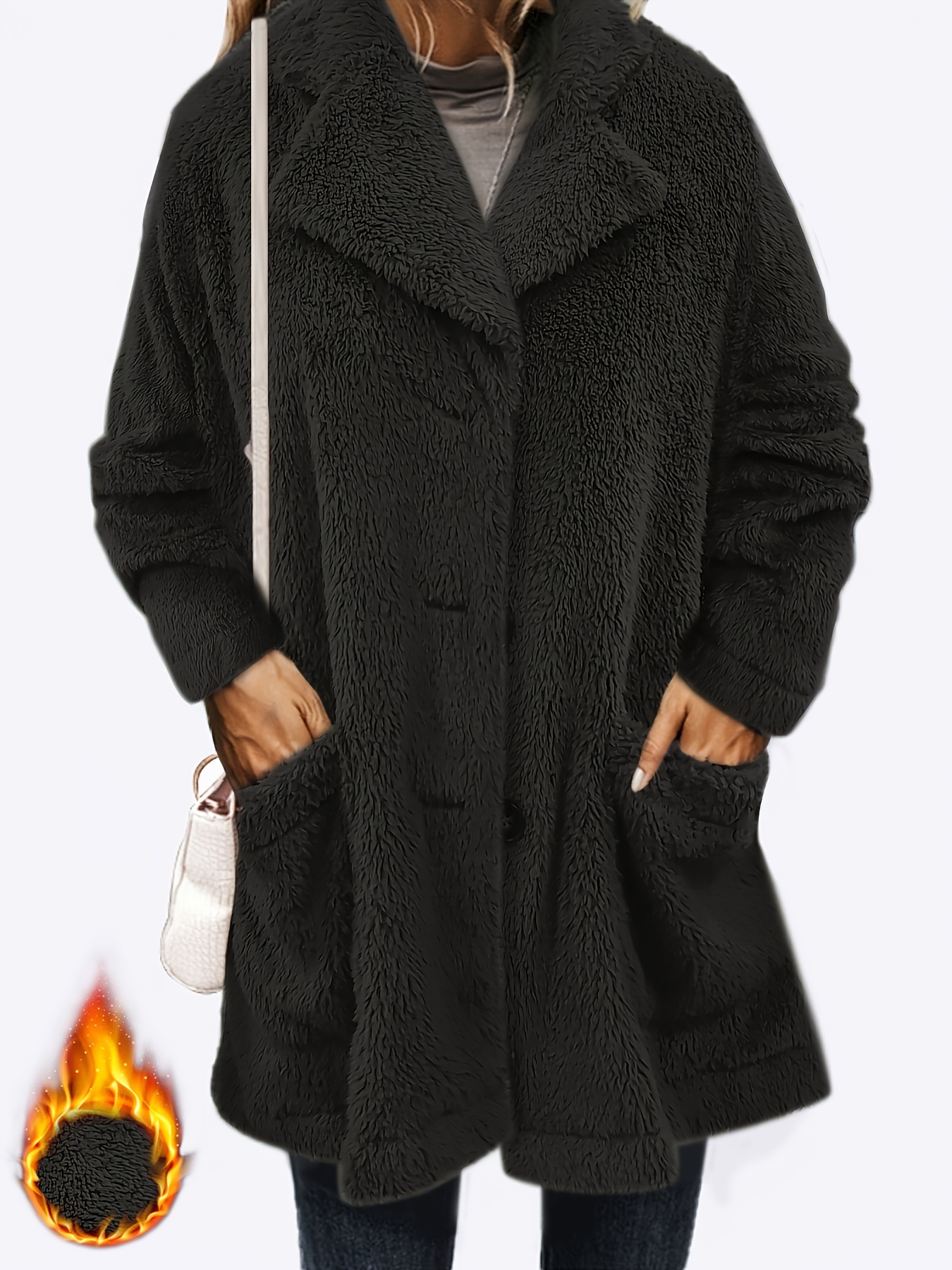 Winter Coat Kurzmantel Teddyfleece Mäntel Teddymantel C&a