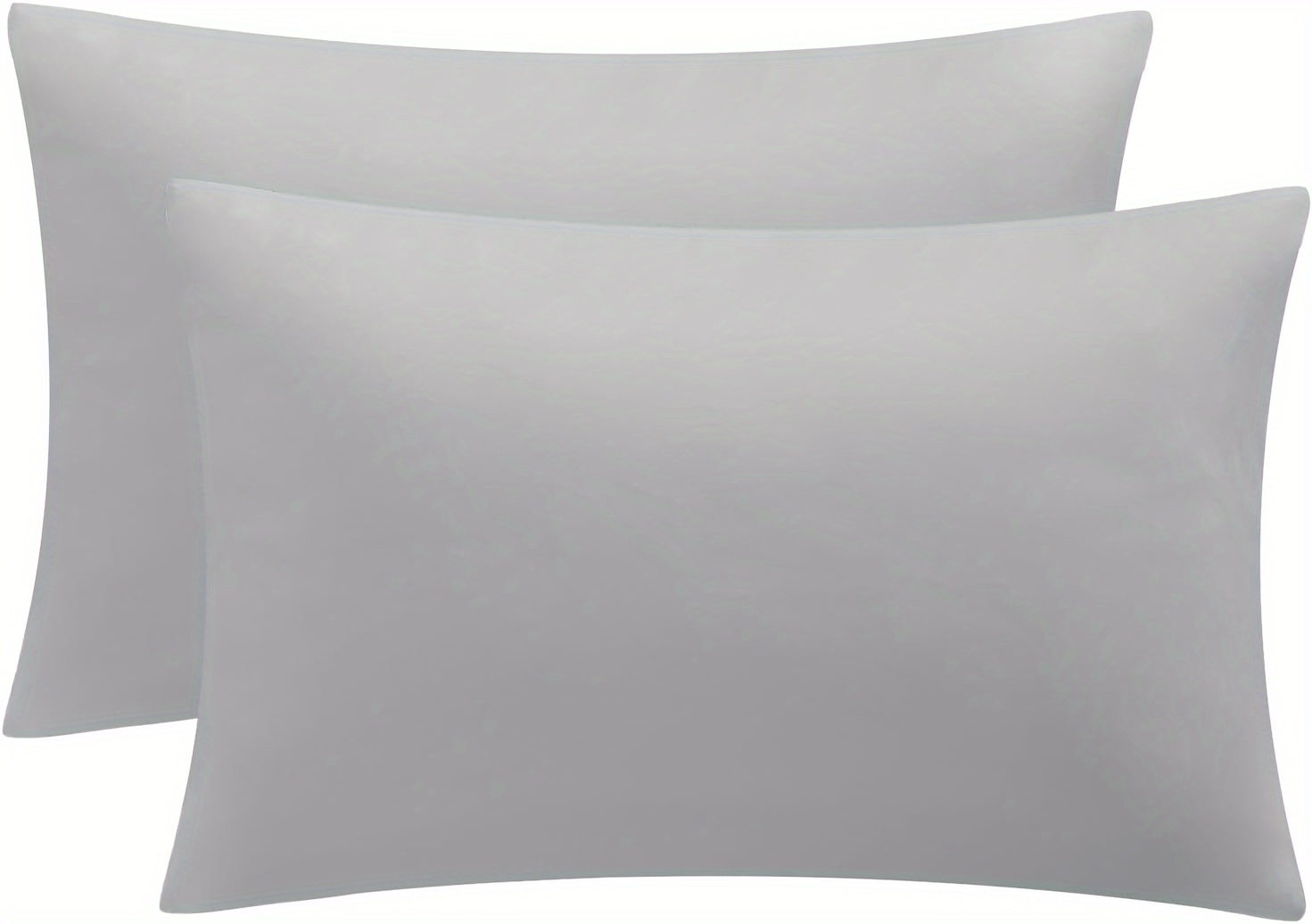 gray waterproof and stain proof pillow protector cover details 7