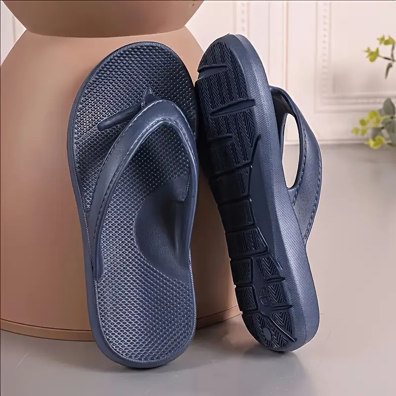womens slide sandals slip on flat sole casual slippers for beach work daily blue white beige beach footwear plain slipon comfortable footwear Product details 7