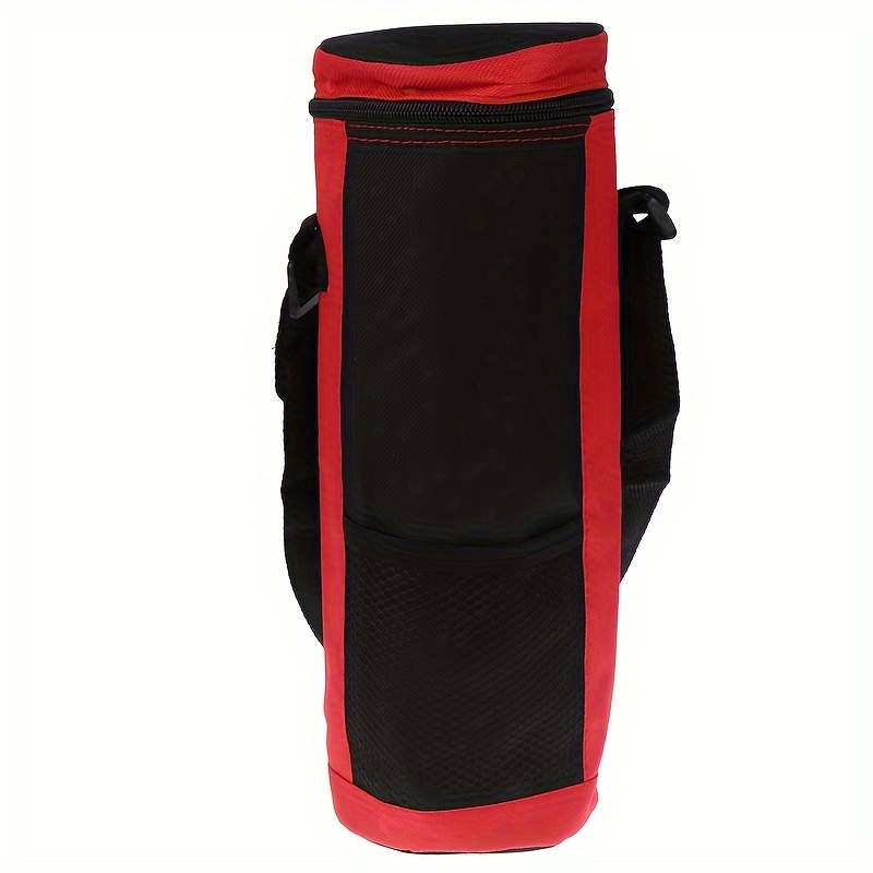 TEMU 1pc Water Bottle Cooler Tote Bag Insulated Holder Carrier Cover Pouch For Travel