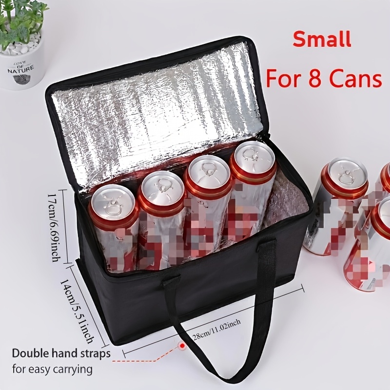 TEMU Petit sac isotherme pour le déjeuner, pack , idéal pour les boissons et le déjeuner - portable qui garde les aliments et les boissons et ,