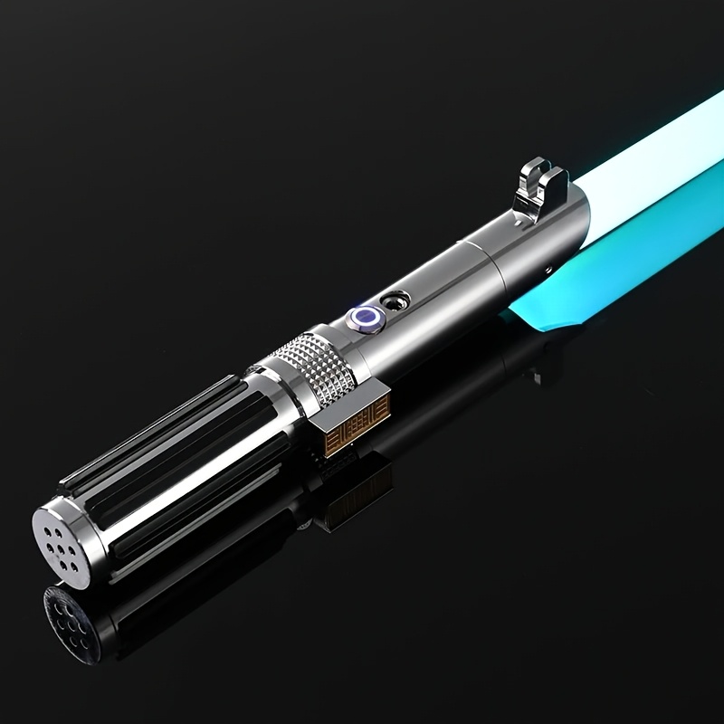 TEMU Upgraded Rgb Light Up Sword For Kids, Gravity Sensing Rechargeable Light Sword 16 Colors Rgb Laser Sword With Gravity Sensor Sound Effect
