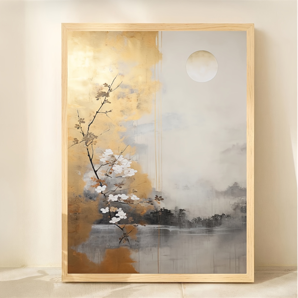 

Decor 1pc Zen- Japanese , 12x16 , Scandinavian , & , For , , , Bathroom, , Decor