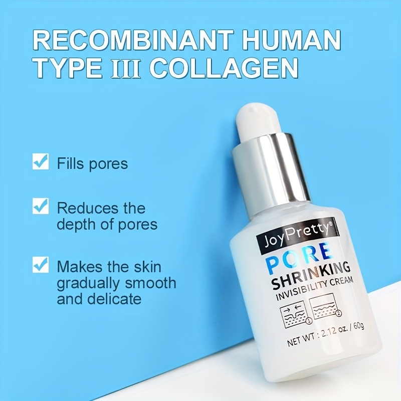 Pore Shrinking Invisibility Makeup Primer, Poreless Makeup Base Cream Hydrating Blurring