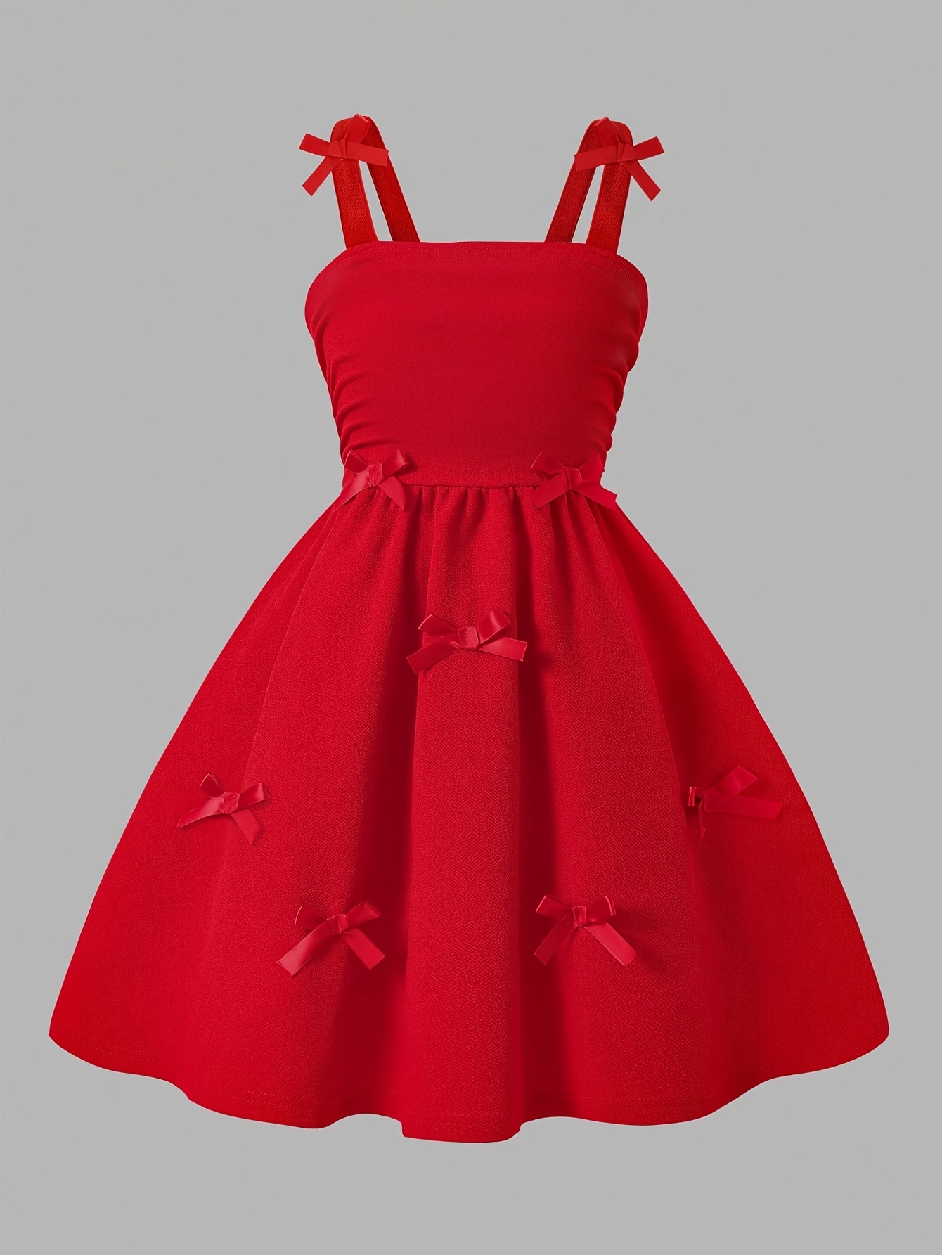 red dresses for girls sold on Temu United States