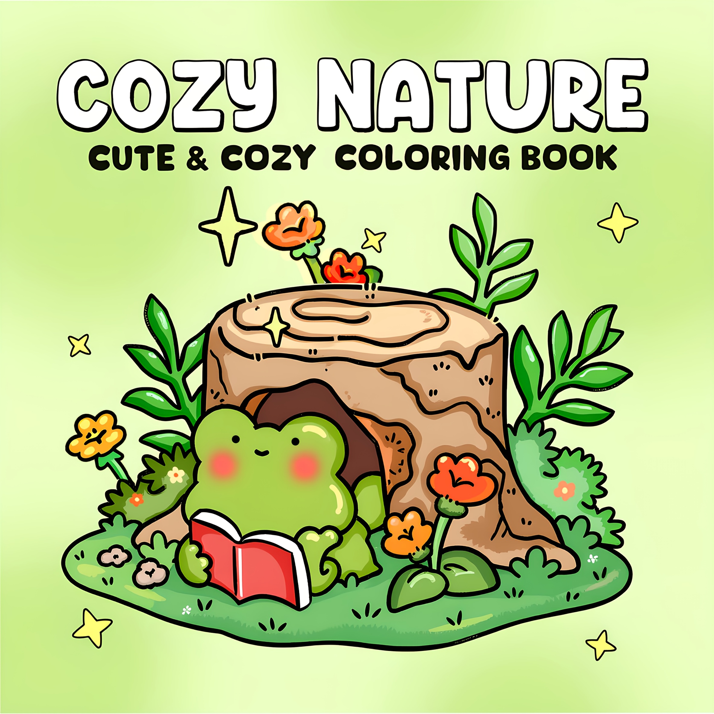 1 comfortable and natural adult coloring   single sided pages featuring   forest creatures mushroom and tree patterns intricate patterns to help reduce stress and relax   halloween mothers day