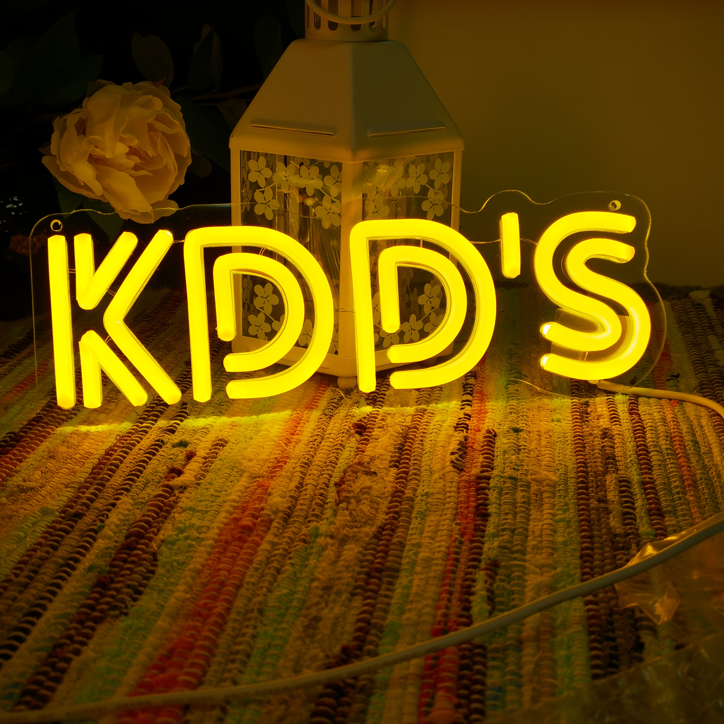   led sign with dimmer usb interface electronic lamp for wall decor   weddings parties birthdays and halloween gifts choose from 10   decorative wall lighting glowing signage usbpowered light neon signs for wall decor