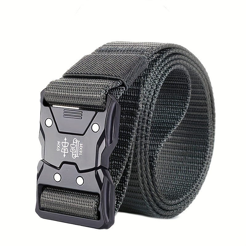 TEMU Men's Tactical Belts, Multifunctional Fashion Belts With A And Durable Belts.