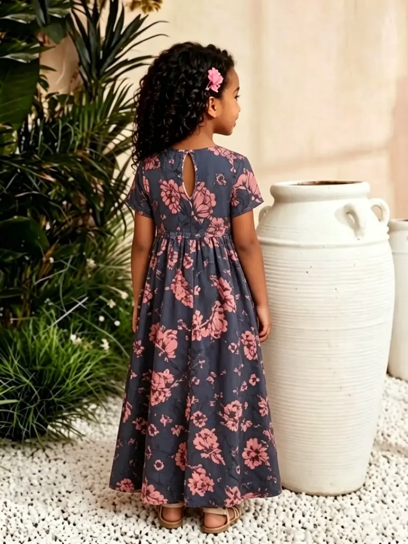 toddler girls boho maxi dress pockets navy blue bohemian - Temu United Arab Emirates toddler girls boho maxi dress pockets navy blue bohemian - Temu United Arab Emirates