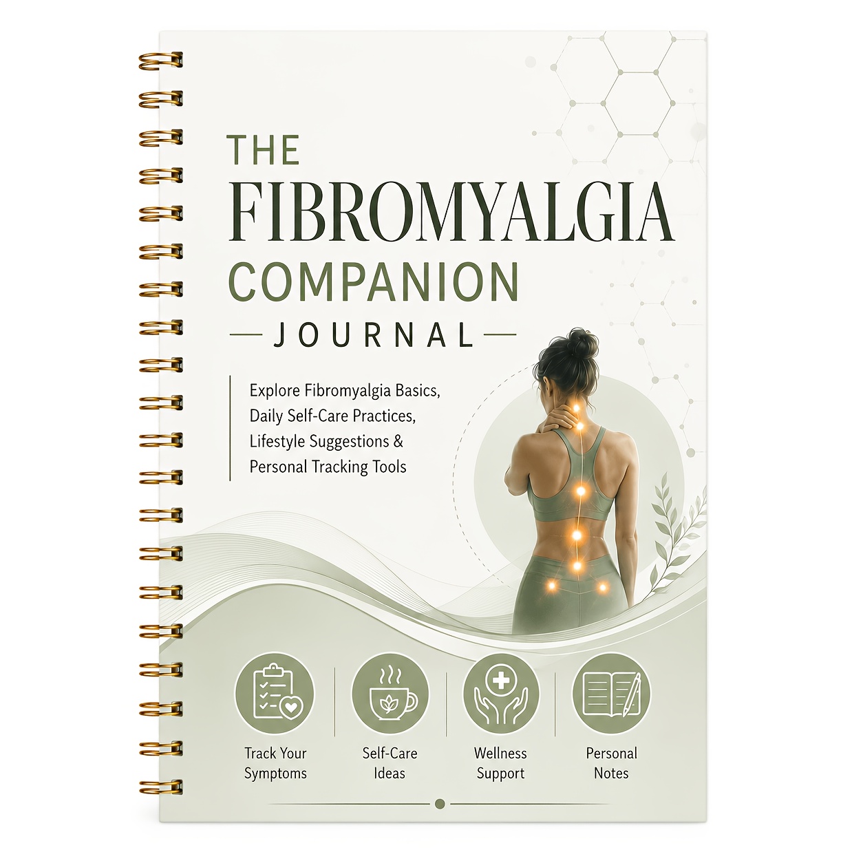 TEMU A5 Size Fibromyalgia For Recording Daily Physical , Pain , And Treatment Plans. Includes With Fibromyalgia And Reference Content. Convenient For