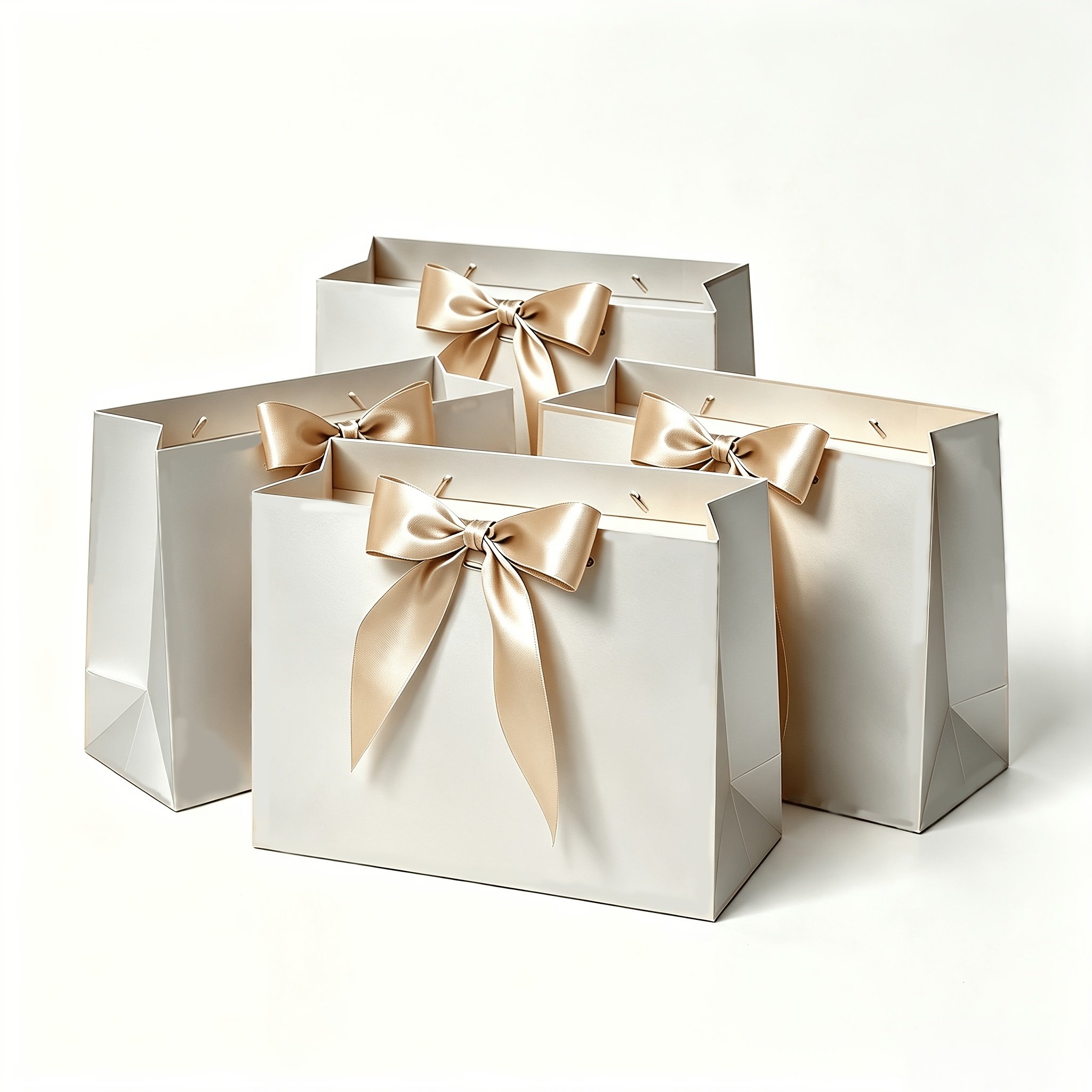 TEMU 4pcs Handheld Gift Bags For Weddings, Birthdays, Holidays, Christmas, Favors, Valentine's Day, Mother's Day, Halloween, Easter, New Year | No