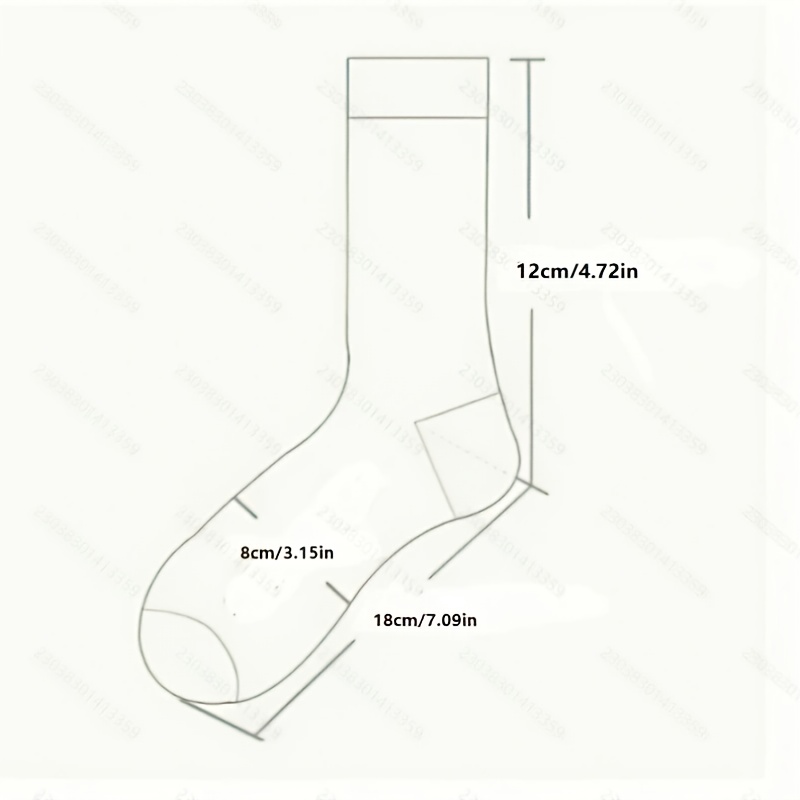 in one   calf socks for   men and women   design ribbed cuffs   breathable polyester blend casual outdoor sportswear outdoor sports socks mountain themed socks polyester   socks Product details 5