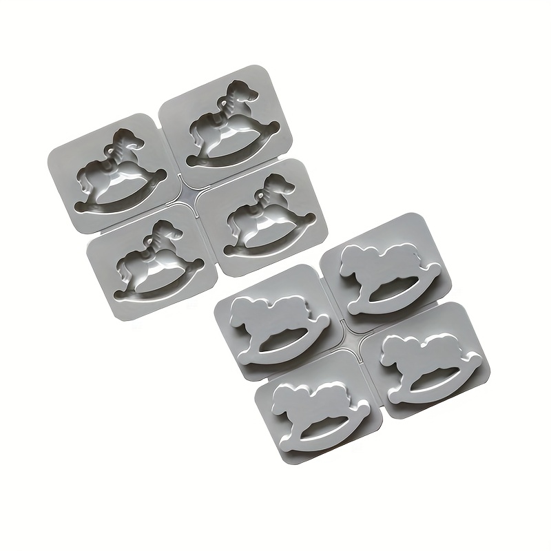 4-link Rotating Carousel Mold, Aromatherapy Plaster Mold, Pendant Mold, Suitable For, Ice Cubes, Decorations, Etc. For Making, Ideal For Creators And Craft Enthusiasts