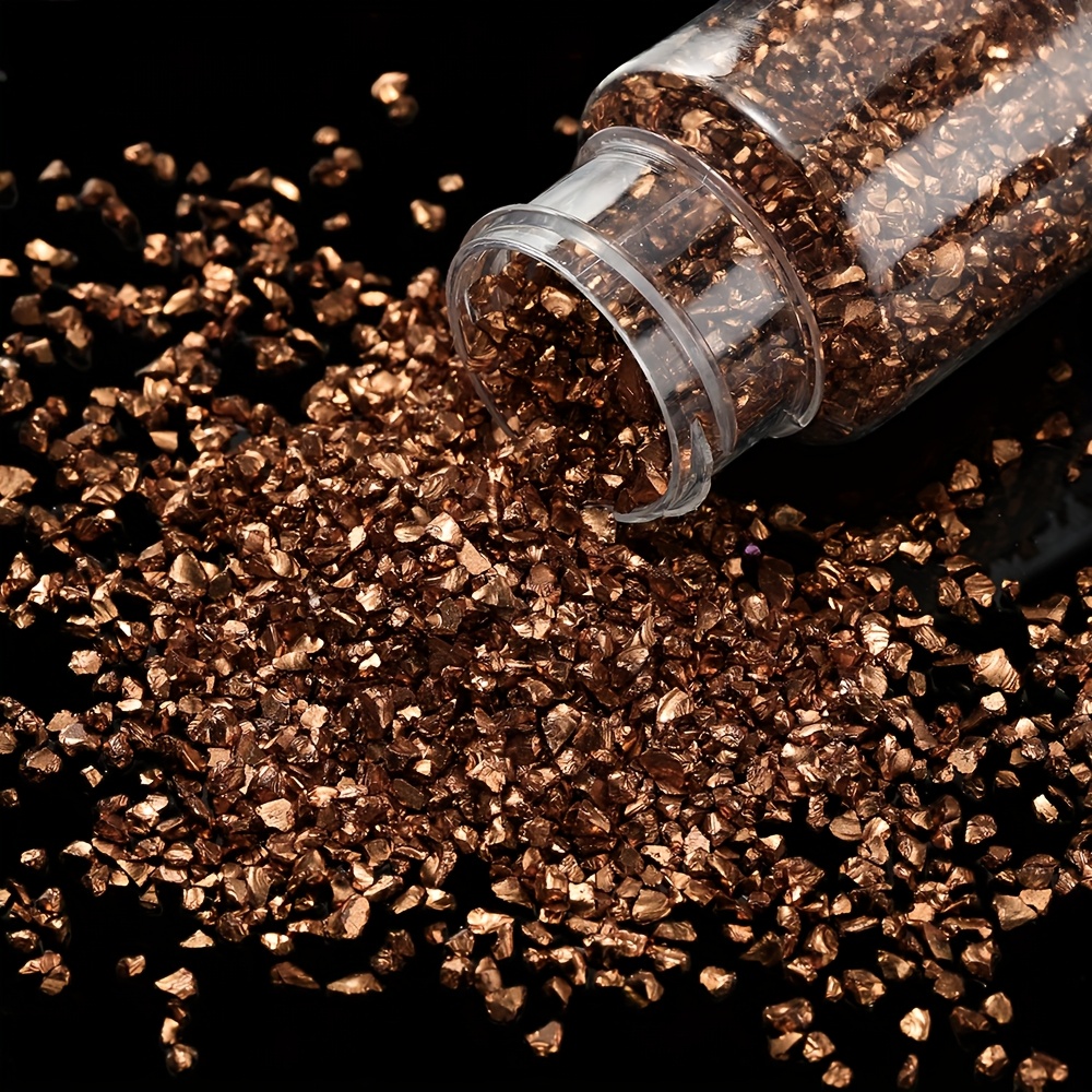 30g Multicolor Irregular Glass Crushed Stone Resin Fillings for DIY Jewelry, Epoxy Crafts, and Art Decorations