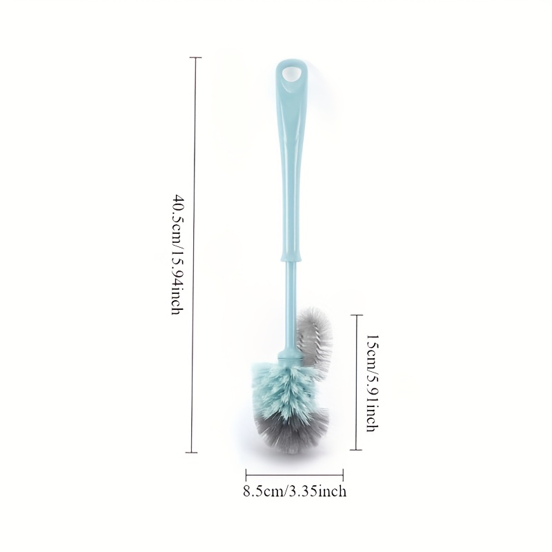 Home Bathroom Cleaning Brush Long Handle Toilet Scrubber Crevice Dead Angle Toilet Brush Wall-mounted Toilet Brush