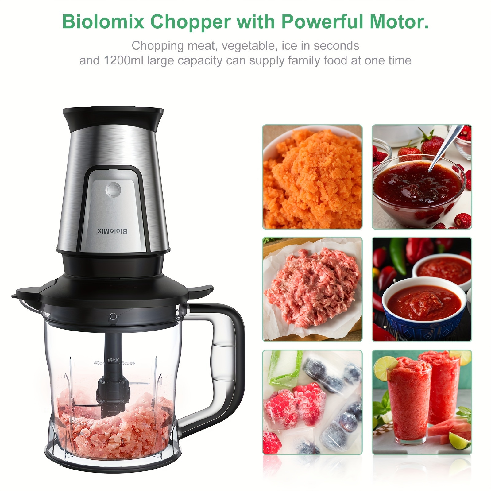 3 in 1 multifunctional blender 700w smoothie maker portable   chopper and grinder Product details 10