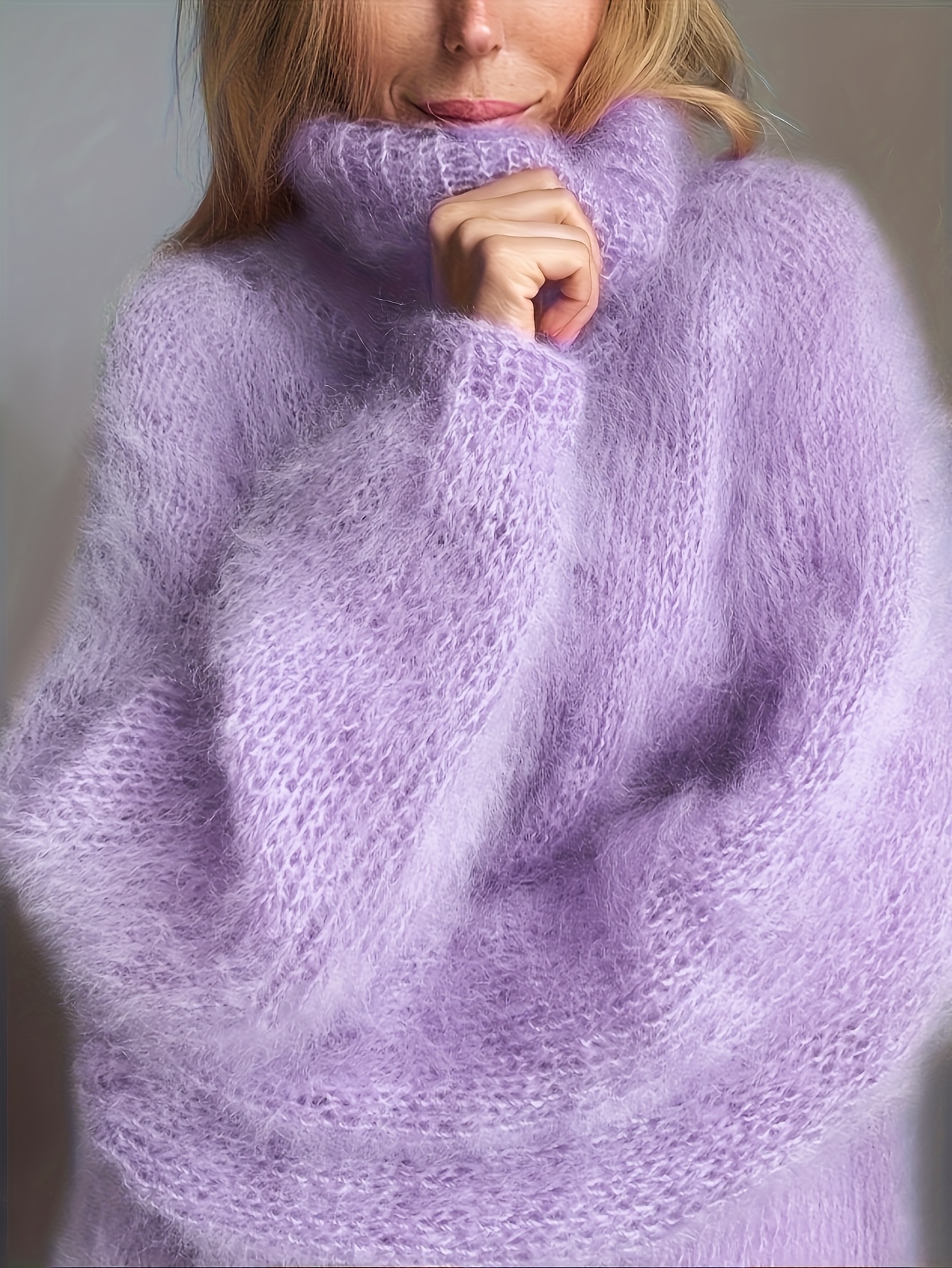 angora sweater sold on Temu Canada