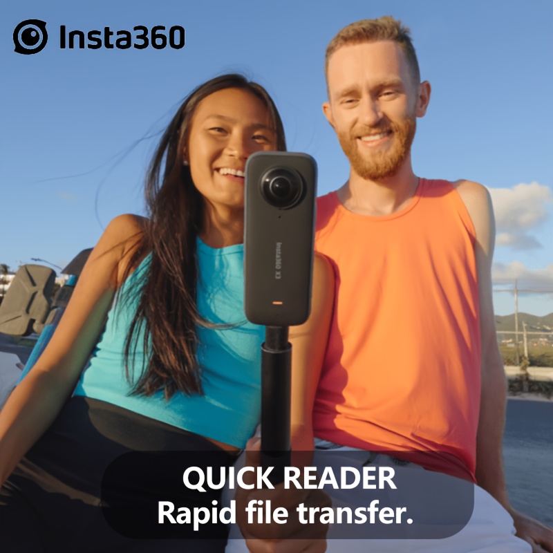 Insta360 X3 360 Action Camera, 5.7K HDR Video, 72MP Photo, 1/2