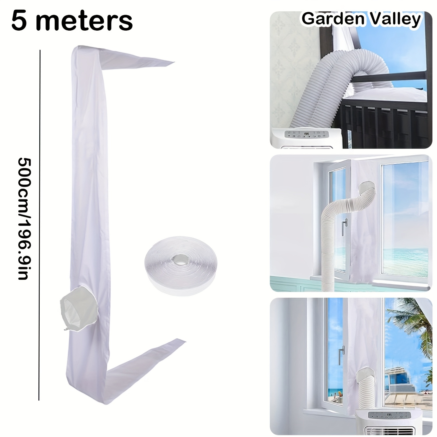 Air Conditioning Window Sealing Plate Kit, Seal For Portable Air Conditioner Access Adjustable-double/single Open