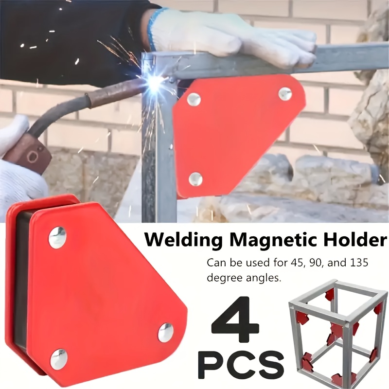 

Welding Magnets 4/6pcs Welding Of Arc Welding 25 Lbs Welding 45°, 90°, 135°welding Accessories