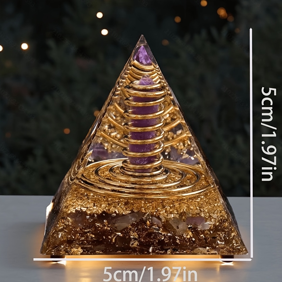 E-shop 1 Stück -Pyramide, Büro- Wohnaccessoire, kreatives Geschenk