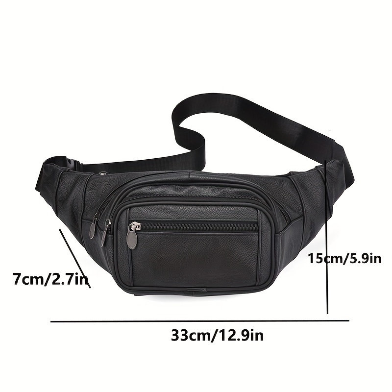 Amazon Casual Belt Bag Casual Waist Belt Zipper Bags Unisex