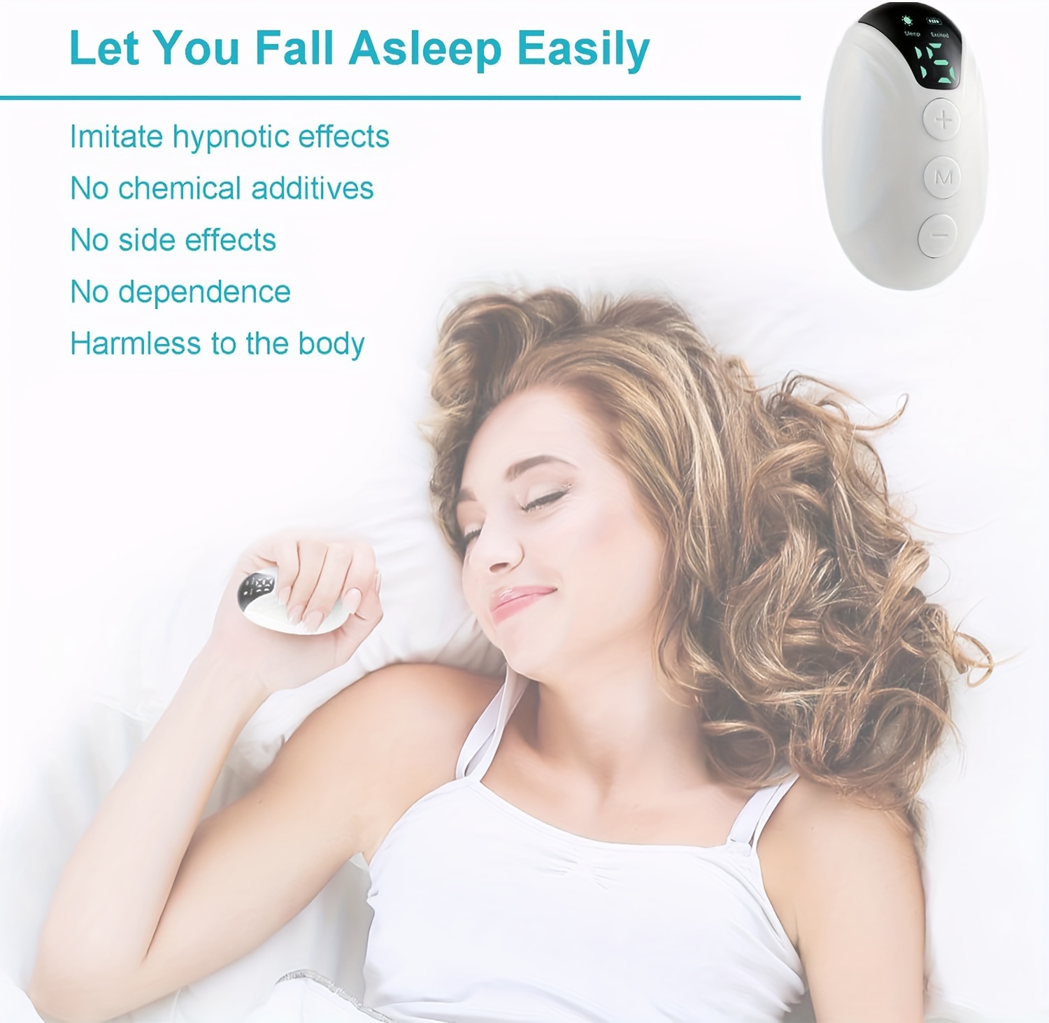 usb rechargeable handheld sleep aid perfect gift for a   rest safe effective details 2