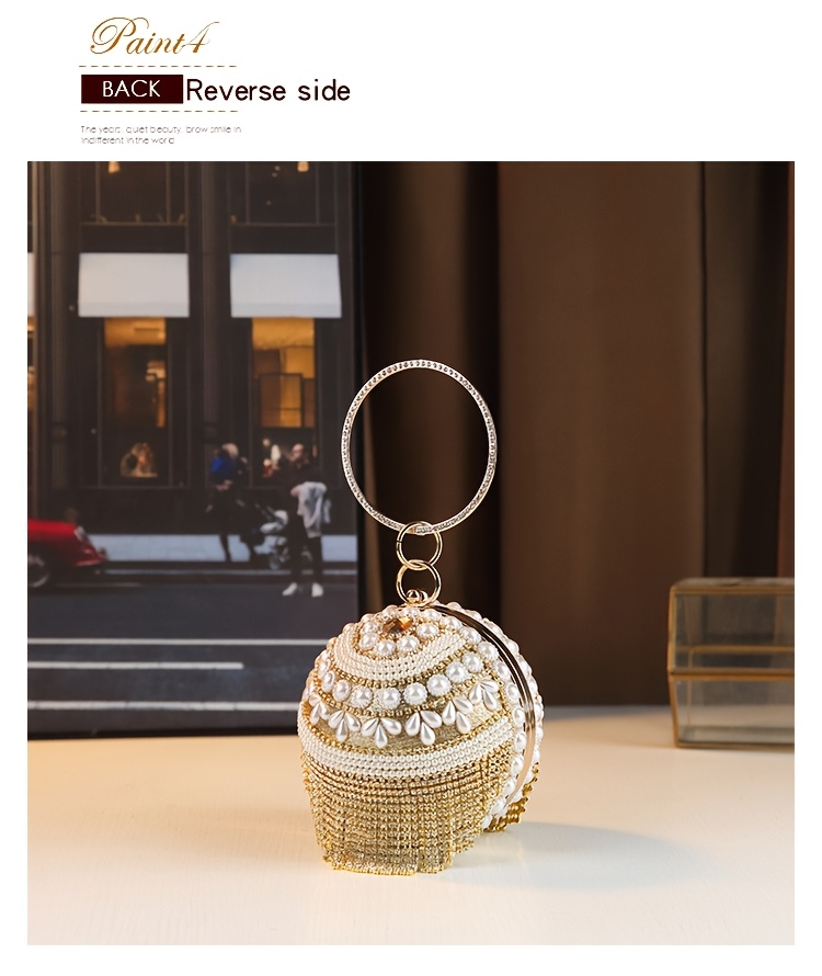 Model wearing clutch as crossbody bag