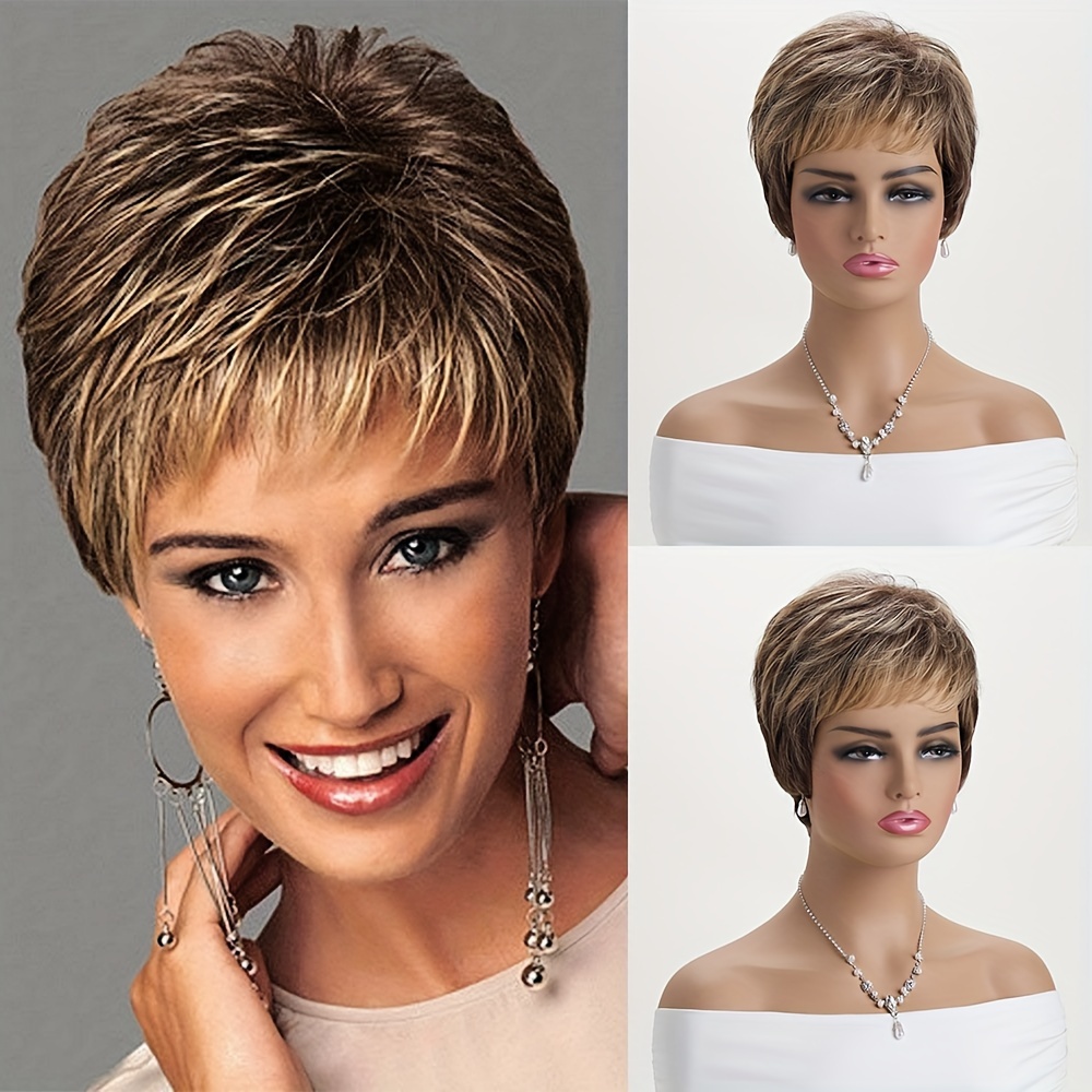 

Cut Wig For Women - Mixed , Synthetic , For & Parties