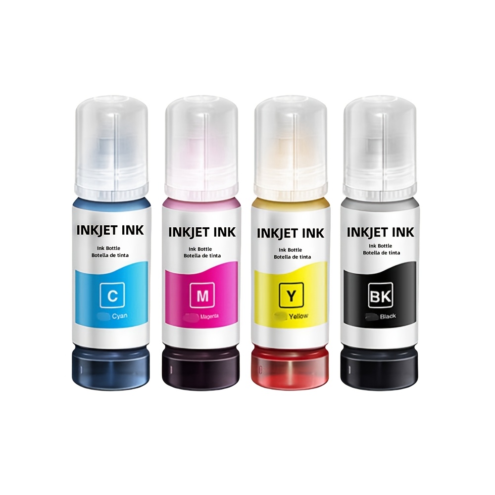 Image of 101 103 002 003 Dye Ink Compatible Ink L3150 For Printer L3110 L4150 L4160 Et-2750 3750 4700 4750 2720 Printer