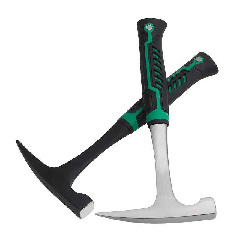 1pc geological exploration   of high carbon steel durable and sturdy with a comfortable handle suitable for industrial use rock climbing exploration and emergency   small hammer Product details 5