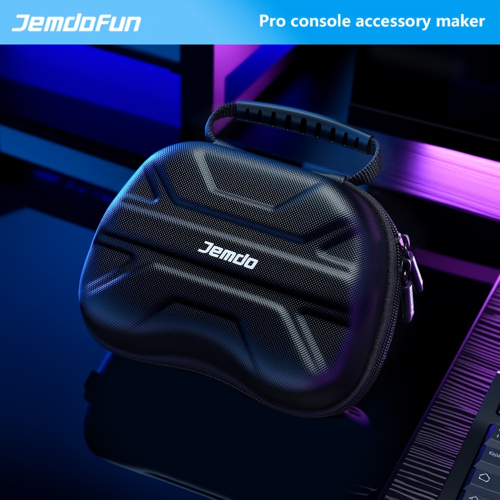 TEMU Protective Carrying Case For Game Controllers Compatible With For Ps5, , And Switch Pro – Durable, Shock-resistant Travel Storage Solution,