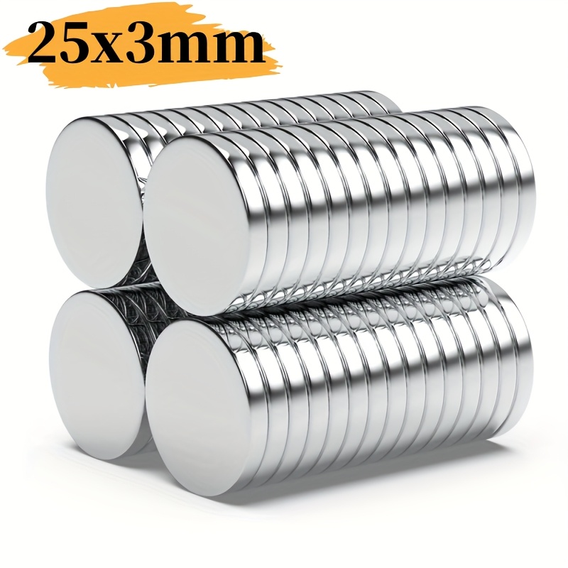 

25/40pcs 25x3 Round Magnet 25mm X 3mm Round Magnetic Neodymium Magnet N35 High Quality Disc Magnet 25*3