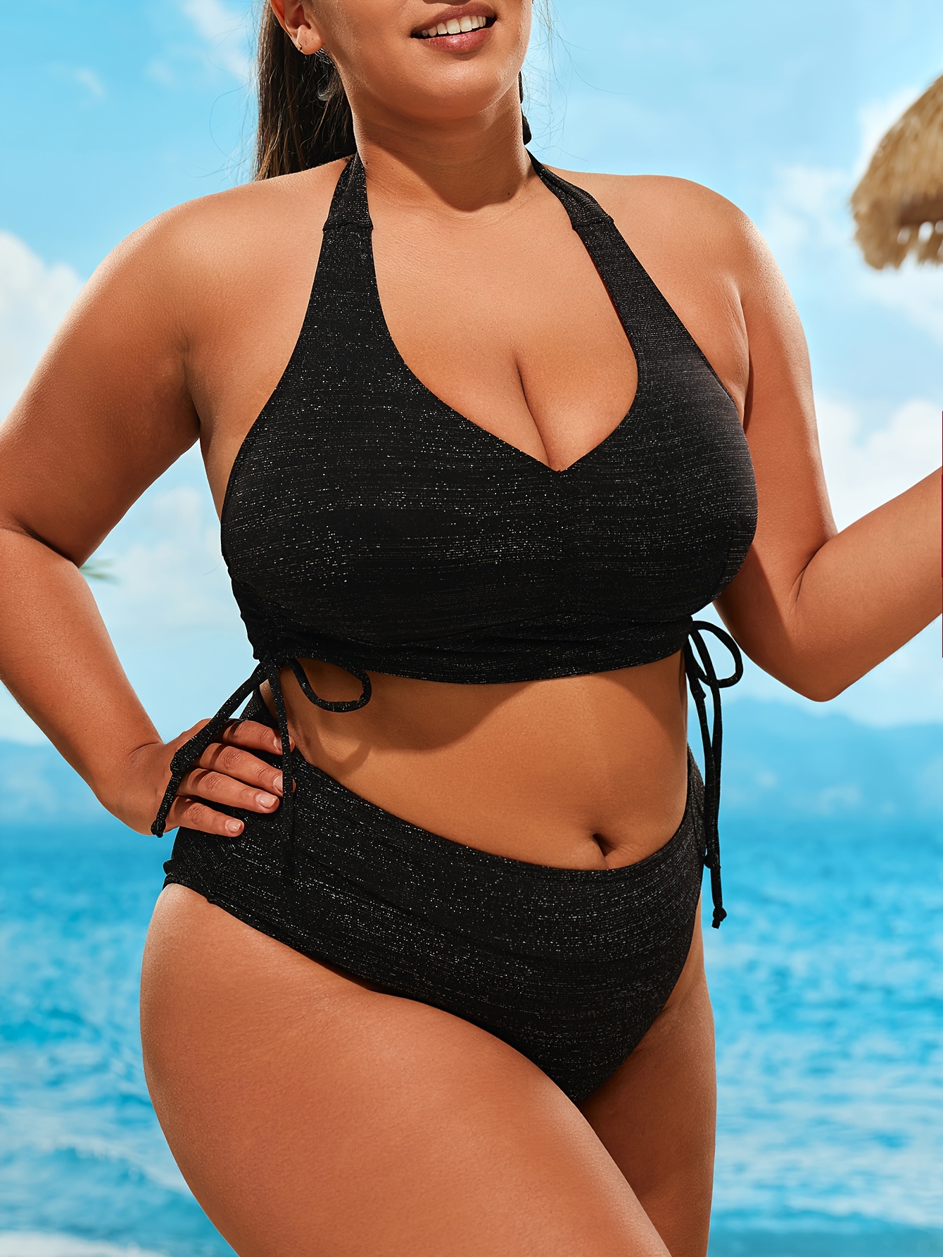 True Meaning Attractive Plus Size Women Two-Piece Push-up Padded Swim Dress  Swimsuit Bikini US Size XL-3XL as pictureX-Large : : Clothing,  Shoes & Accessories