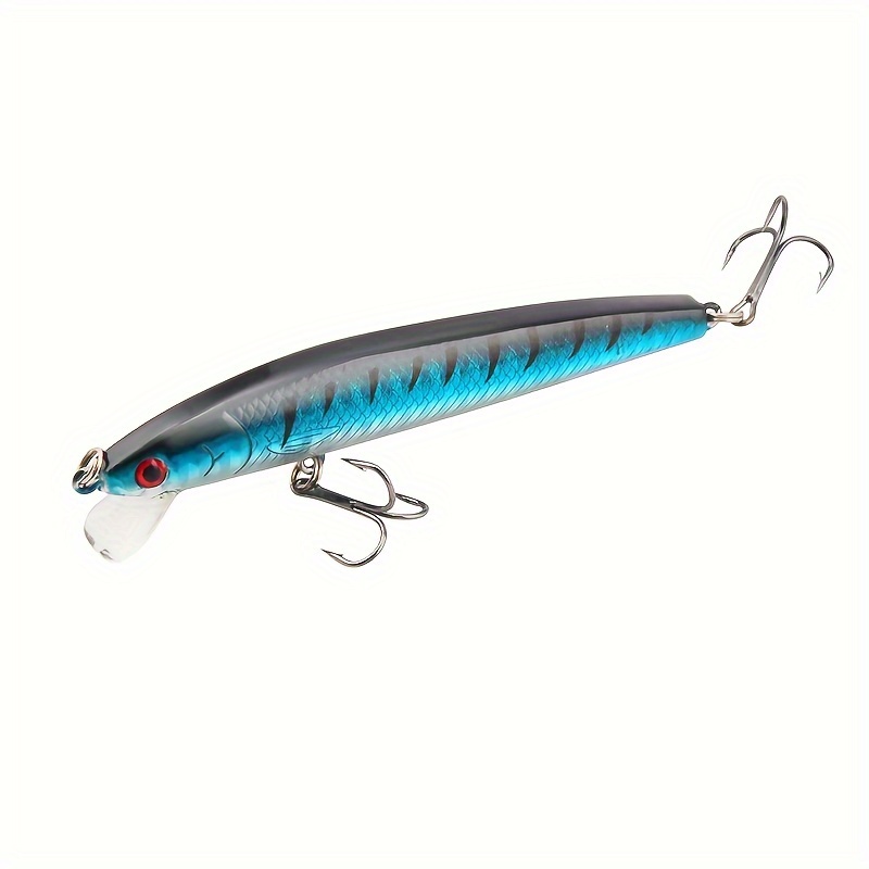 Crappie Fishing Lures Kit - 135 Piece Soft Plastic Minnows & Jig Heads For Panfish, Bluegill - View #14